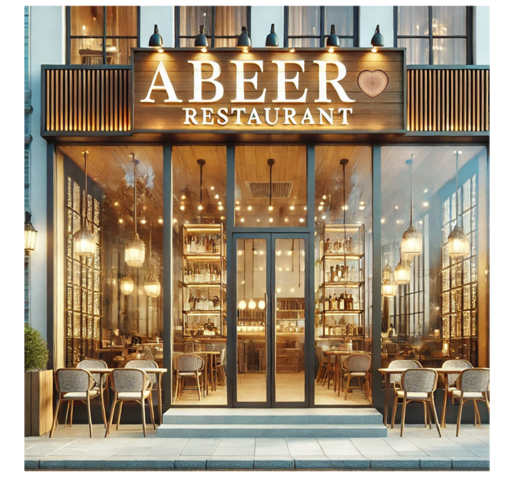 Abeer Restaurant Front